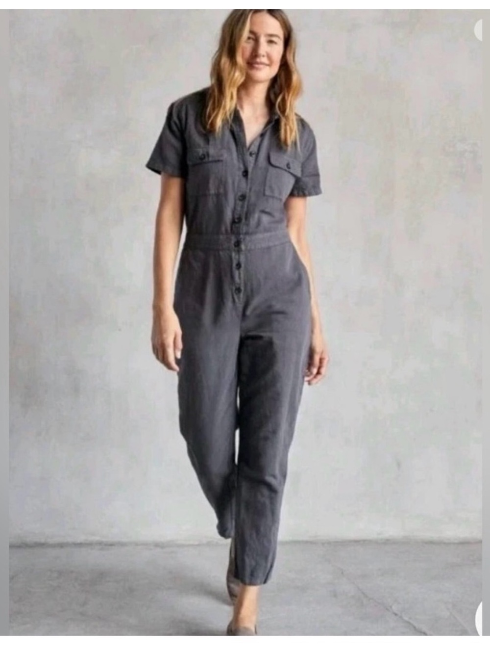 Outerknown SEA Jumpsuit - Gray